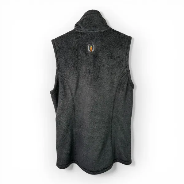 Kerrits Womens size Small Black Fleece Zip Up Vest Barn Chore - Image 2