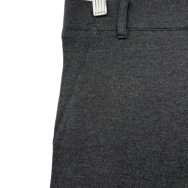 Betabrand Classic Dress Pant Yoga‎ Pant Bootcut Charcoal Gray Size Medium - Image 9