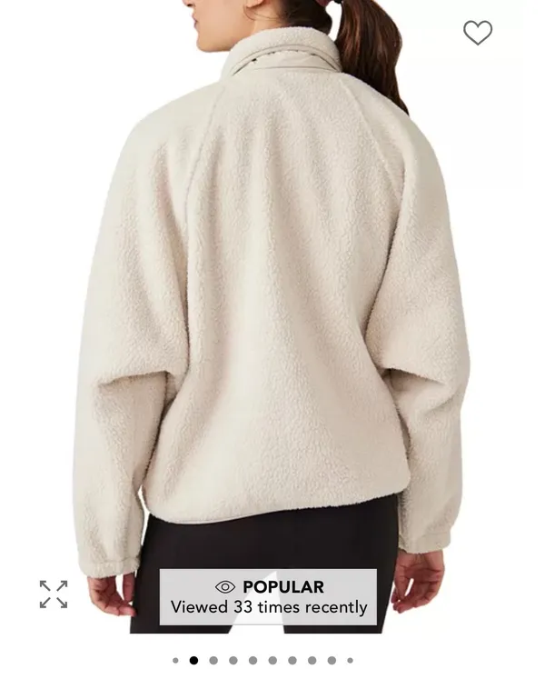 Hit The Slopes Free People Fleece Jacket - Image 6