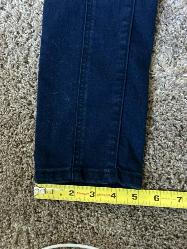 We the Free Women's Blue Skinny Jeans Pull On Style Sz 27 - Image 2