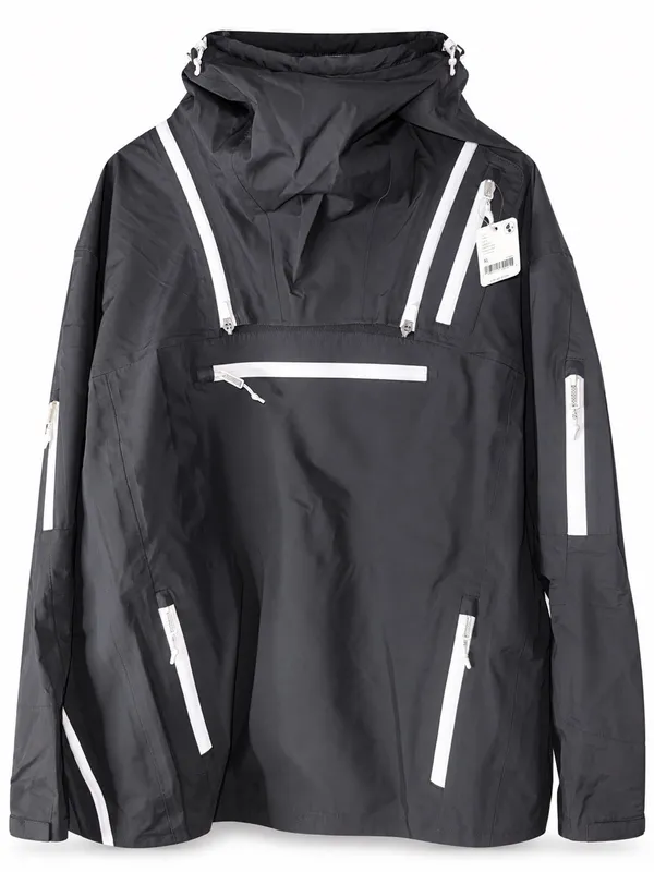 NWT Free People FP Movement Black Waterproof Snowboard Ski Pullover Jacket XL - Image 6