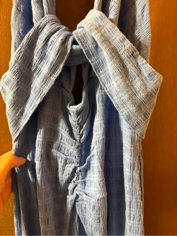Free People Nya Maxi Dress in Blue - Image 6