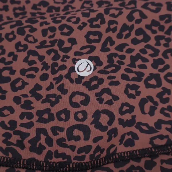 CRZ YOGA Leggings Womens M High Rise Leopard Brown Animal Print Excellent - Image 5
