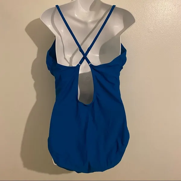 Christina (Maillots) 1 piece Blu-Blue Swim Suit Size XL NEW - Image 9