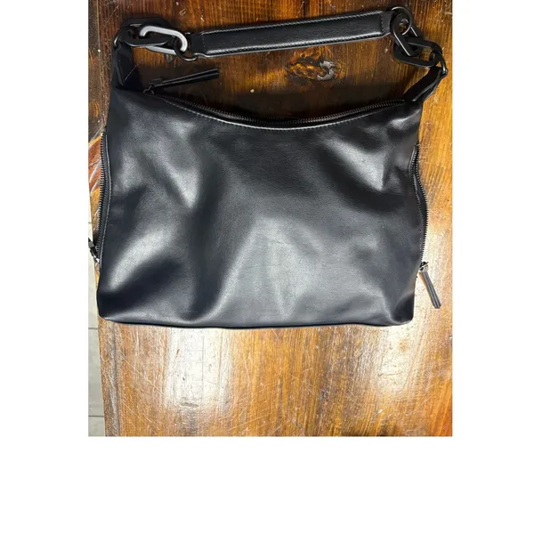 Simply Vera Vera‎ Wang Black Shoulder Bag And Wallet - Image 2