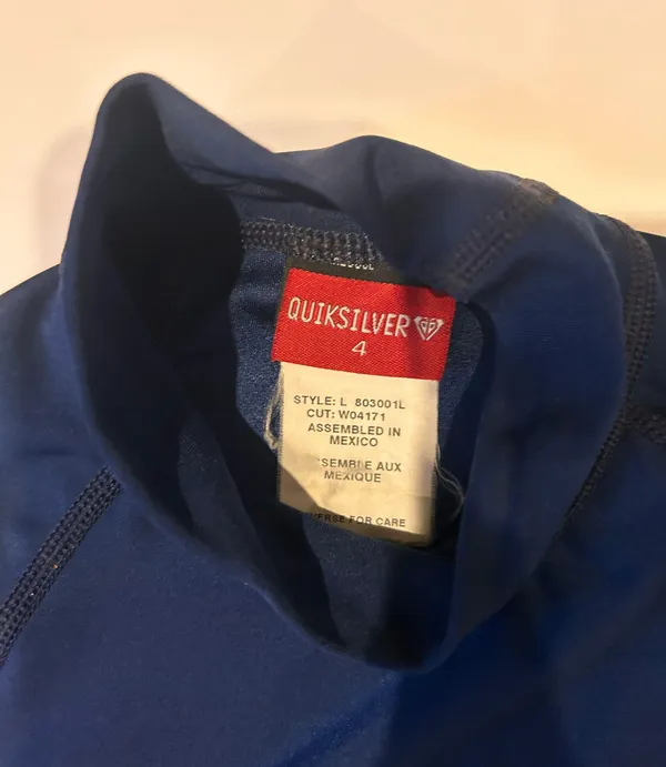 Roxy Swim Shirt Navy - Image 3