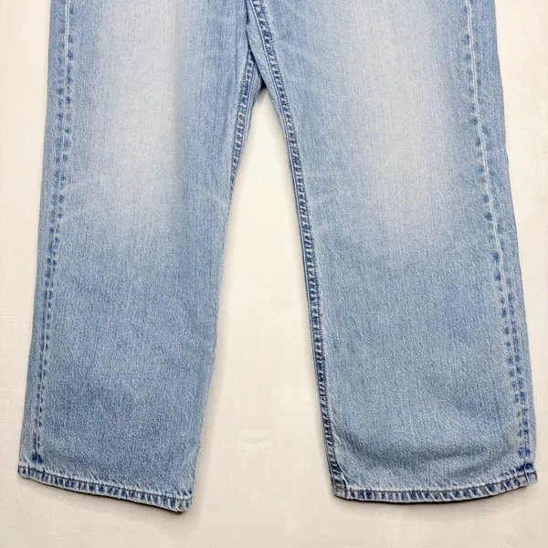 American Eagle Light Wash Straight Jeans - Image 6