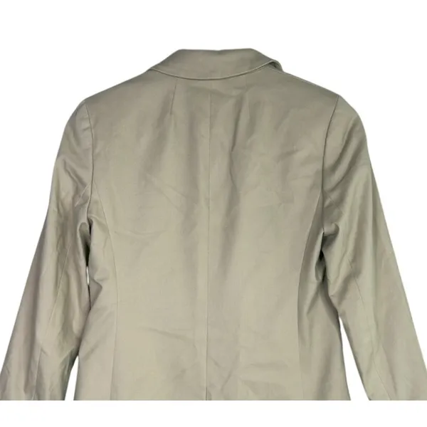 J. Crew Willa Long Sleeve Single Button Stretch Suit Coat Jacket Blazer 2 Beige - Image 5