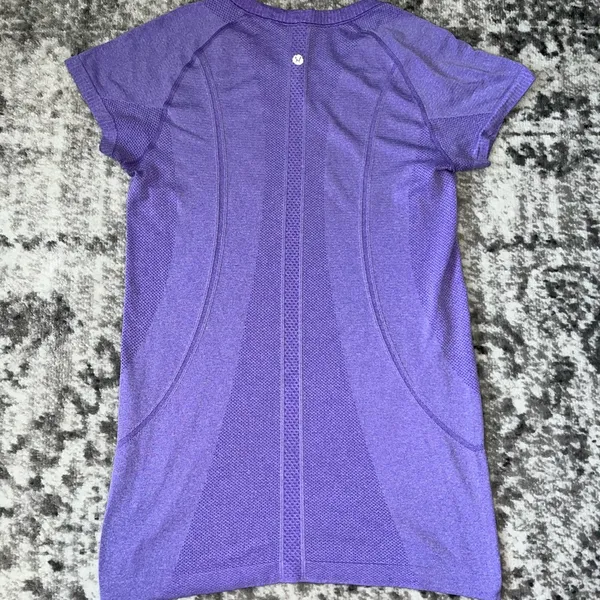 Lululemon Run: Swiftly Tech Short Sleeve Bruised Berry - Image 4