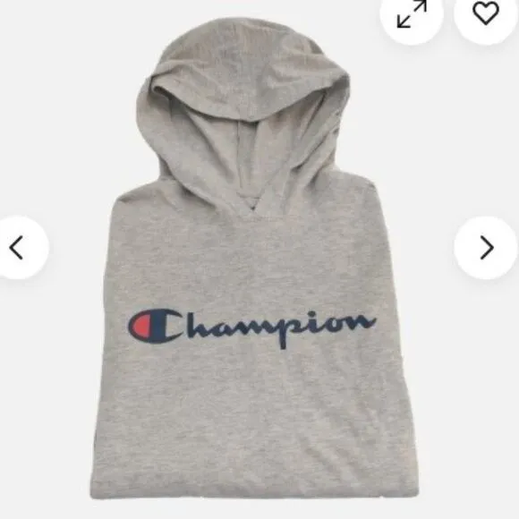 Grey Champion XL Authentic Athleticwear‎ Hoodie Unisex - Image 2