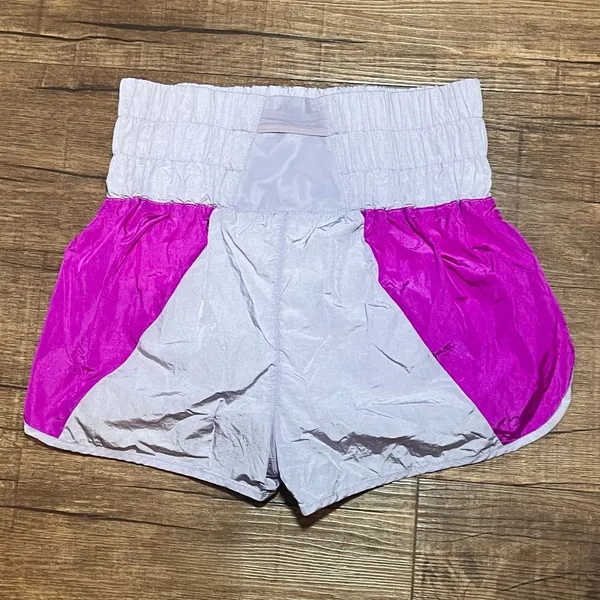 Free people movement the way home color block shorts - Image 2