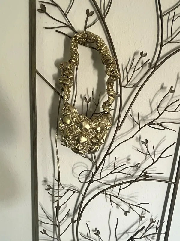 Gold summer boho purse - Image 3
