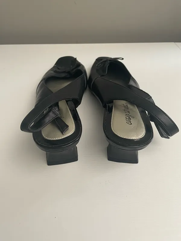 Easy street slingback kitten heel pumps - size 10 - Image 3