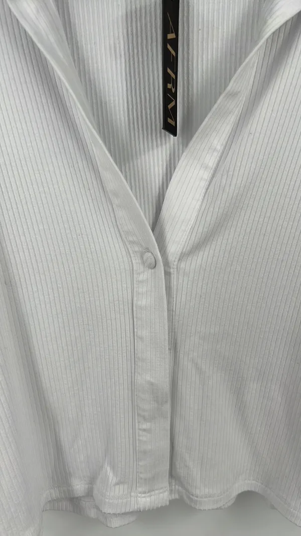 AFRM Santon Top in Blanc Small - Image 9