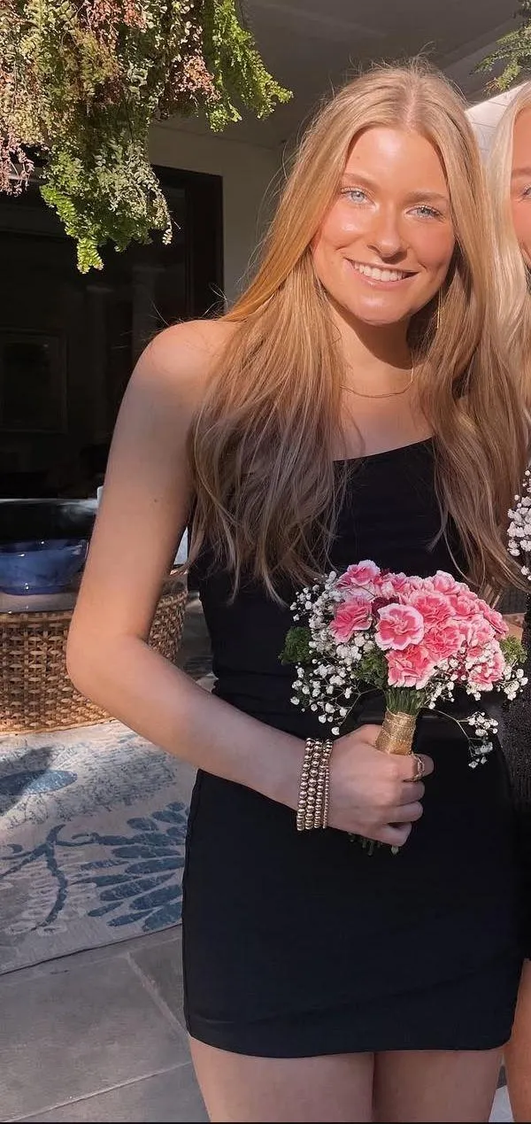 superdown Black Mini Dress - Image 2