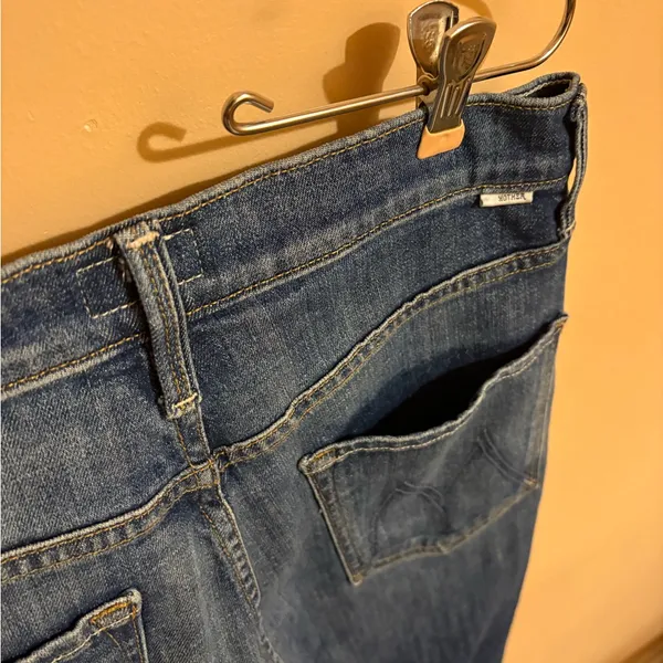 Mother High Waisted Ankle Step Fray Jeans in Loafers and Lassos - Image 8
