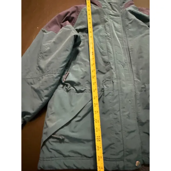 Vintage Columbia Sportswear‎ Womens Teal 3-in-1 Parka Jacket Removable Vest M - Image 2