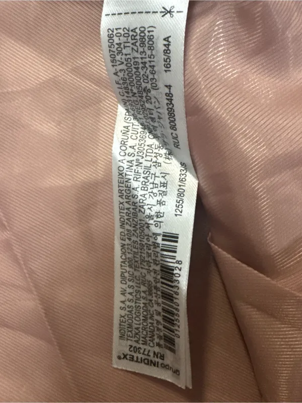 ZARA Cream Two-Button Tailored Blazer - Image 6