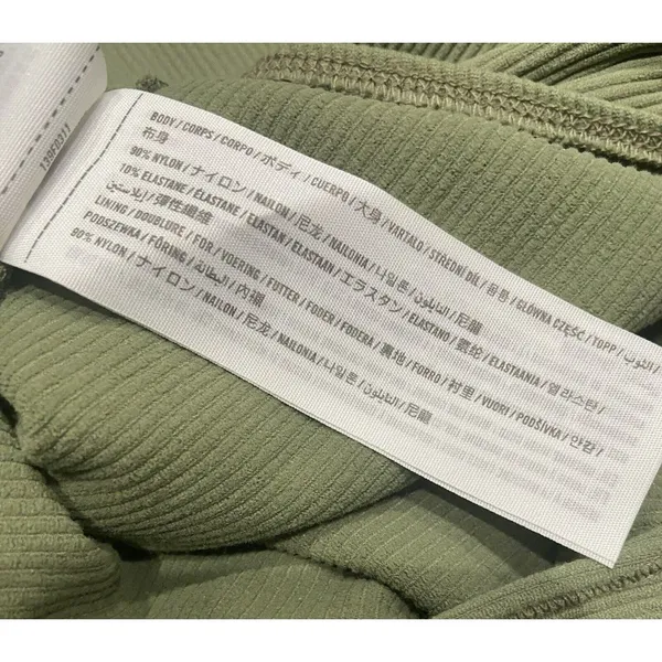 Abercrombie & Fitch Soft AF Collection Size Womens‎ Medium Green Ribbed Tank - Image 7