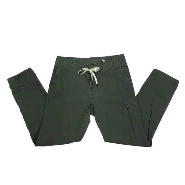 VUORI Ripstop DuraTerra Pant Women M Army Green Outdoor Hiking Travel Light EUC - Image 7