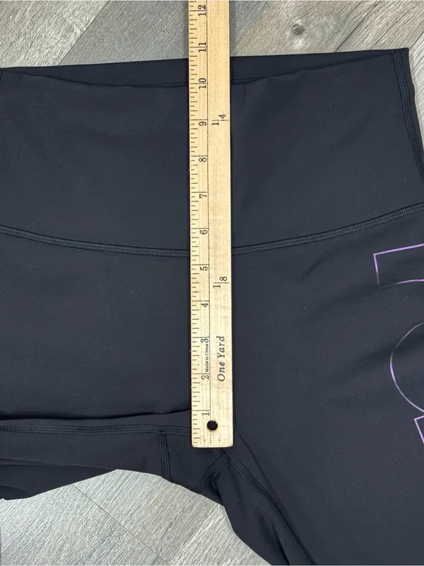 Lululemon Wunder‎ Train High Rise Leggings Black Iridescent 6 LW5FS1S - Image 10