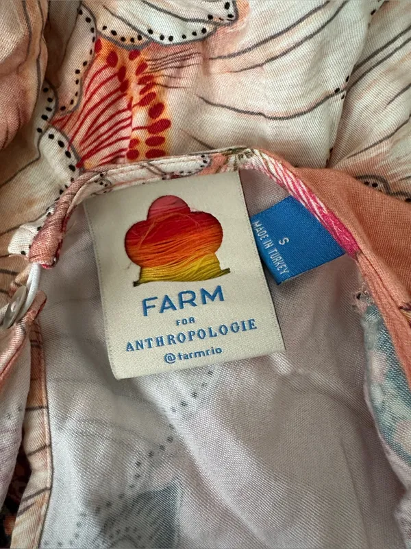 Farm Rio x Anthropologie Topanga Mini Dress size small - Image 6