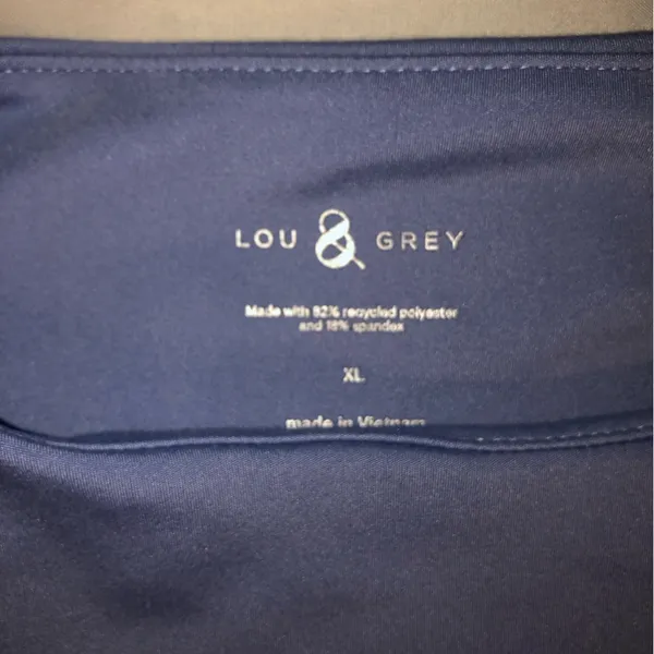 Lou & Grey Lou Lou Blue Sports Bra - Image 4