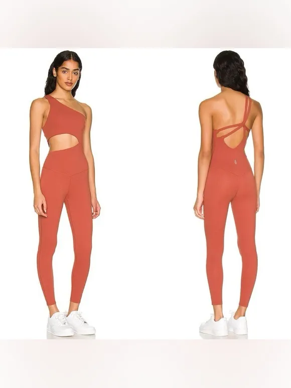 FP Movement by Free People Transcend Limits Onesie – Ginger Spice – S - Image 2