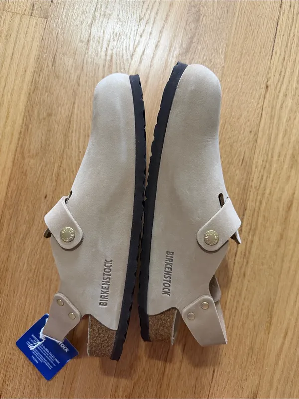 NWT Birkenstock Tokio Hex Clog in Sandcastle Sz 41 - Image 6