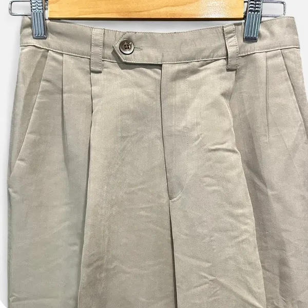 Vintage Y2K GAP Pleated Wide Leg Trousers High Rise Minimalist Quiet Luxury 6 - Image 7