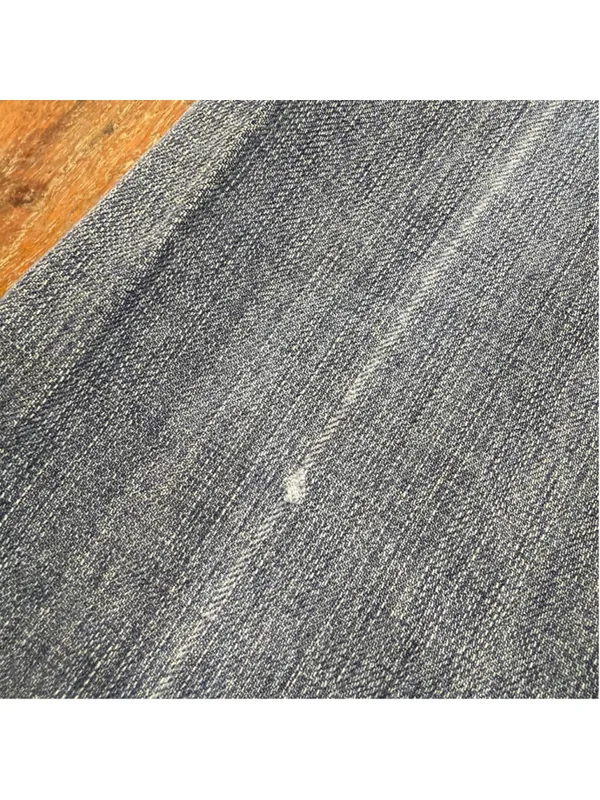 7 For All Mankind Bootcut VTG Y2K Jeans Raw Cut Hem Made in USA 100% Cotton 26 - Image 10