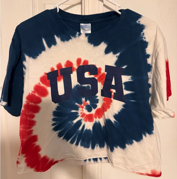 USA Cropped Tie - Image 2