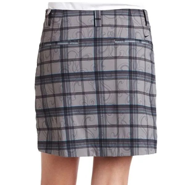 Nike Dri-Fit Plaid Skort Size 10 - Image 2
