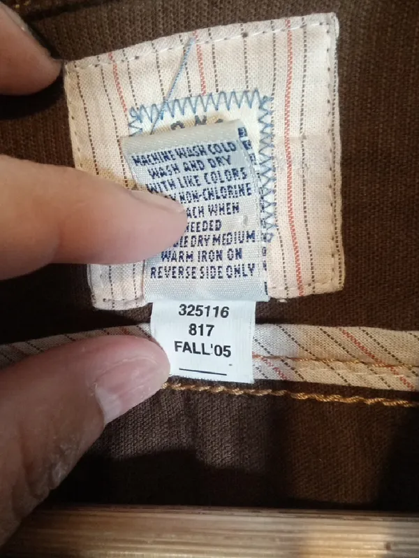Old Navy Brown Corduroy Cropped Jacket Vintage Y2k Layering Womens S - Image 6