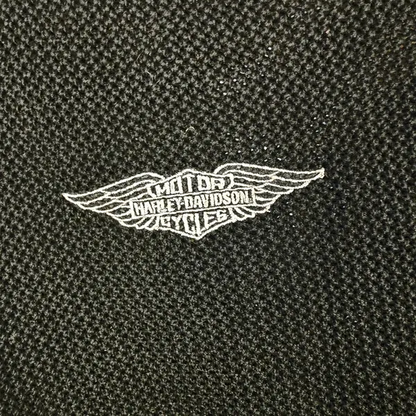 Harley Davidson Womens Black Embroidered Knit Logo‎ Sweater Medium - Image 3