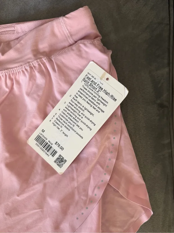 Lululemon Fast and Free High-rise Split Short 3” - Image 5