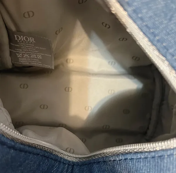 Dior Bag Makeup Cosmetic Case Pouch - Image 6