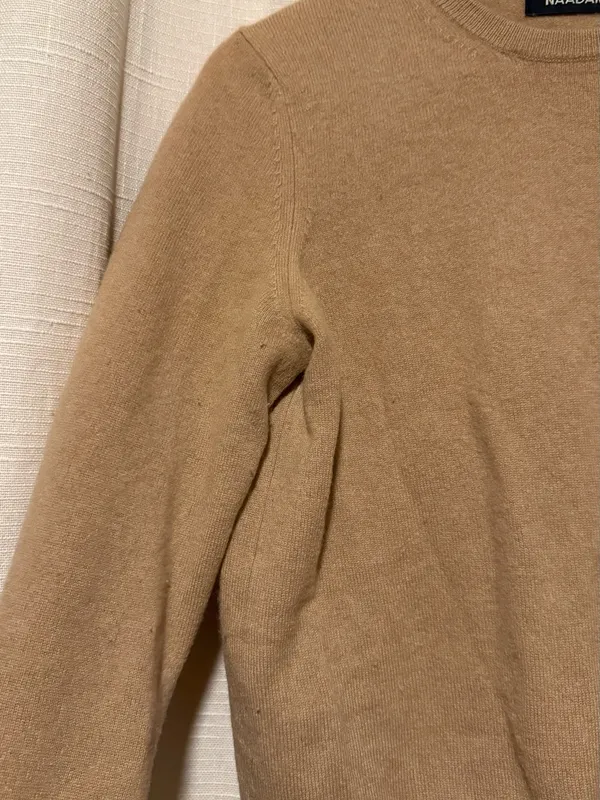 NAADAM Women’s Cashmere Crewneck Sweater - Image 4
