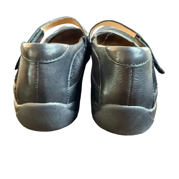 Ziera Jet Mary Jane Shoes Women 39 Black Leather Super Support Comfort Flats - Image 2