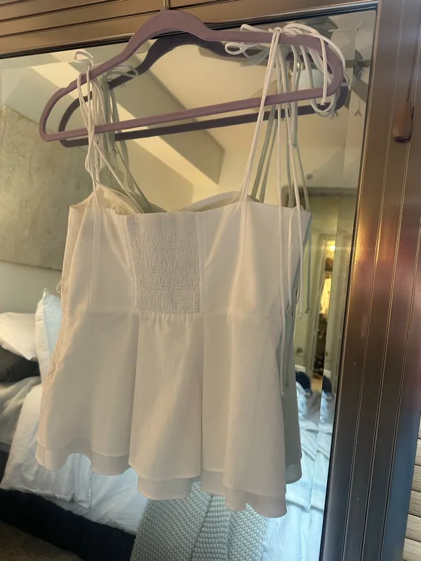 ZARA Top White - Image 3