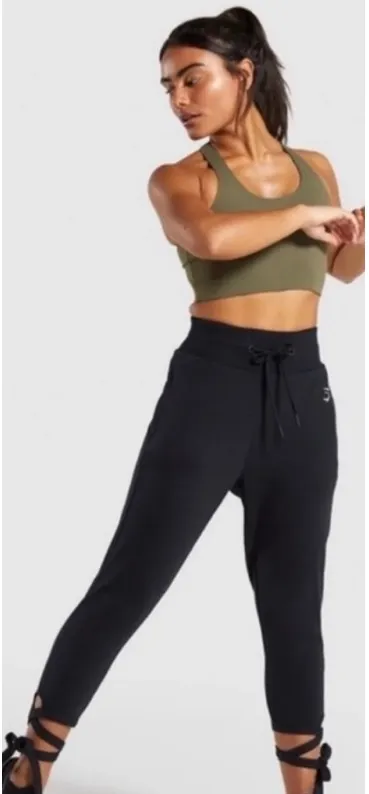 Gymshark Ark High Waisted Joggers with Ankle Ties - Image 3