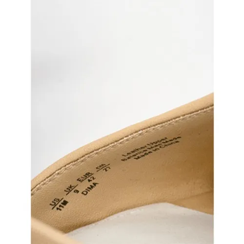 Franco‎ Sarto Dima Beige Leather Square Toe Platform Block Heel Sandals Size 11 - Image 10