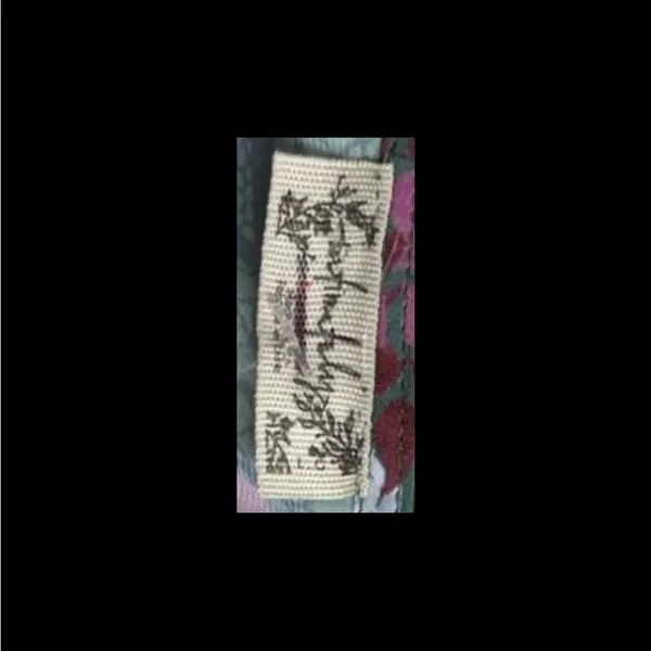 Free People Right This Way Printed Bias Slip Dress. Size Large - Image 7