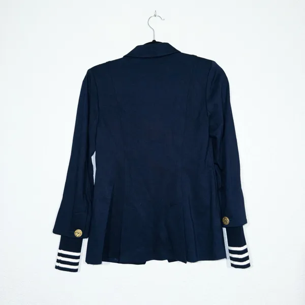 CAbi Classic Navy Blue Grand Slam Nautical Blazer Size 4 - Image 8