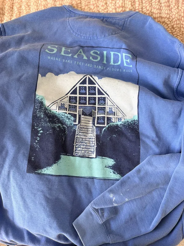 The Seaside Style Purple Crewneck - Image 2