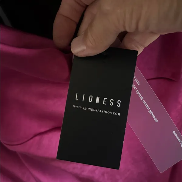 NWT Lioness Walk The Line Midi Dress Magenta Large - Image 9