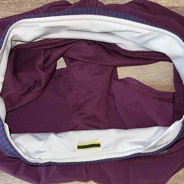Lululemon Shorts Womens Lululemon Groovy Run Shorts‎ in Plum Lined Size 4 - Image 7
