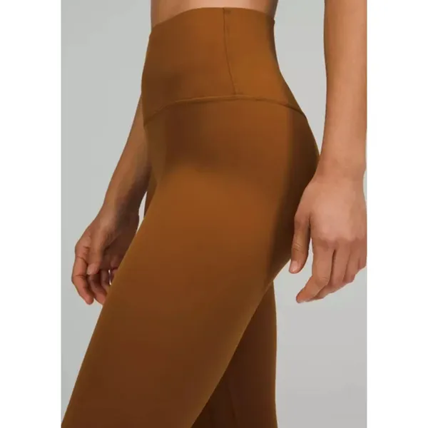 NEW Lululemon Align High-Rise Pant 25"Copper Brown Size: 10 - Image 3
