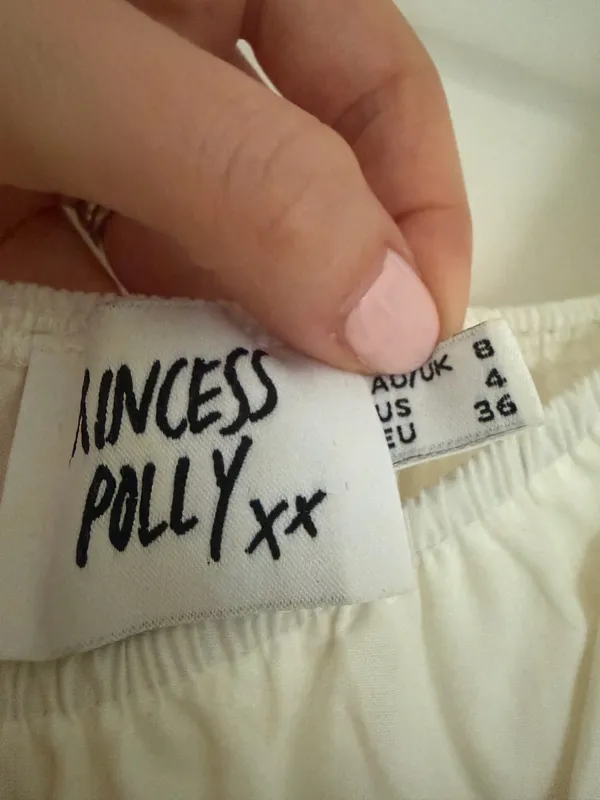 Princess Polly White Puff Sleeve Dress - Image 2