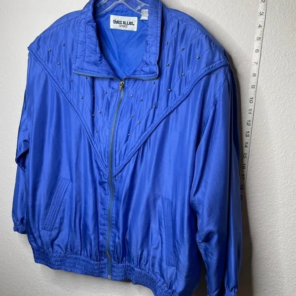 Vintage Chris Allen‎ Sport Silk Jacket - Image 5